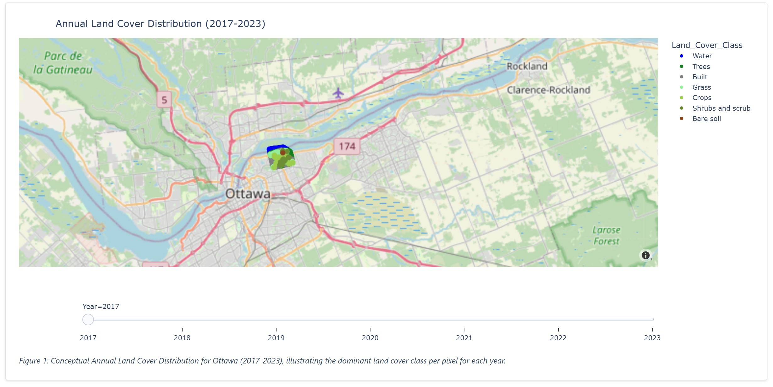 Example interactive visualization 1 from report