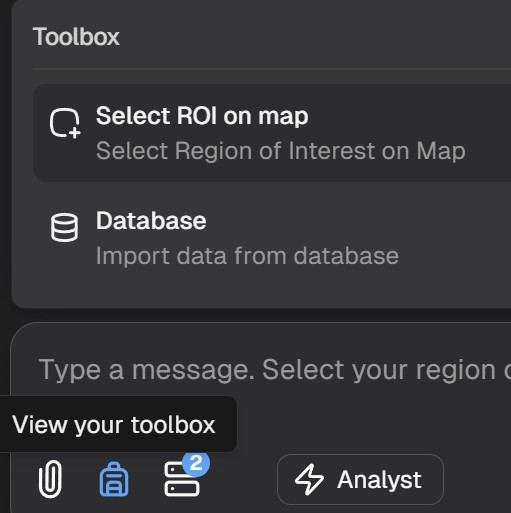 Select ROI Button