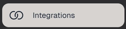 Integrations Button