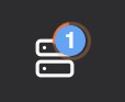Uploading process indicator